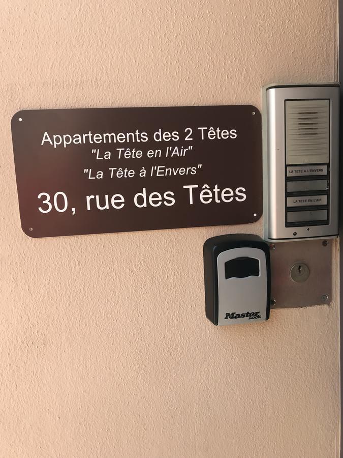 Appartements Des 2 Tetes Colmar Bagian luar foto
